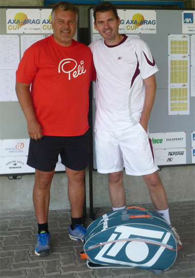 Andy Brunner (rechts) Sieger des AXA Cup